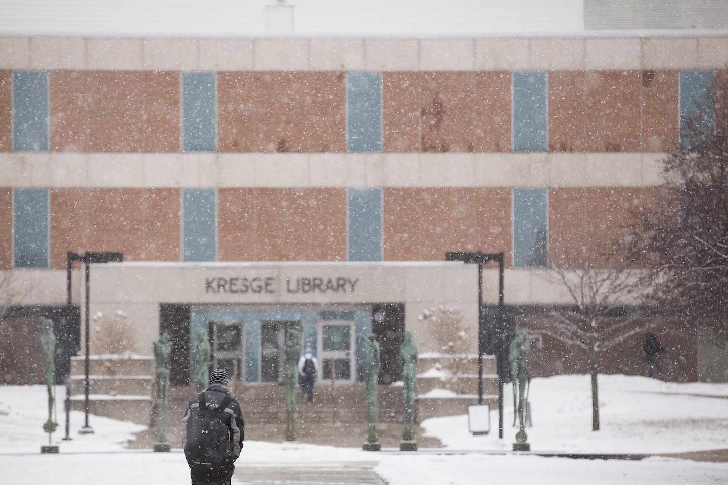 library snow