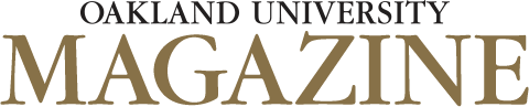 Oakland University Magazine logo