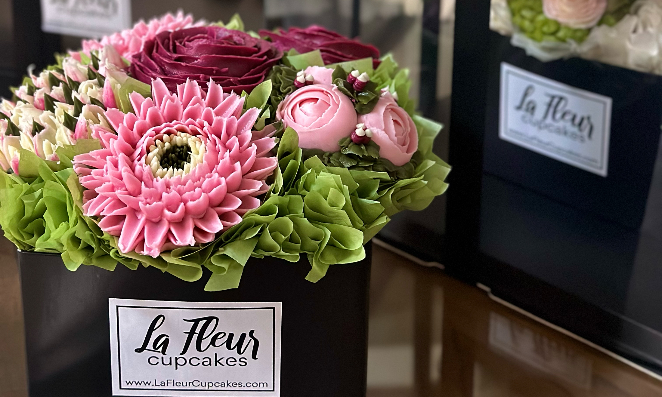 An image of cupcakes made by Annabel Shaffou