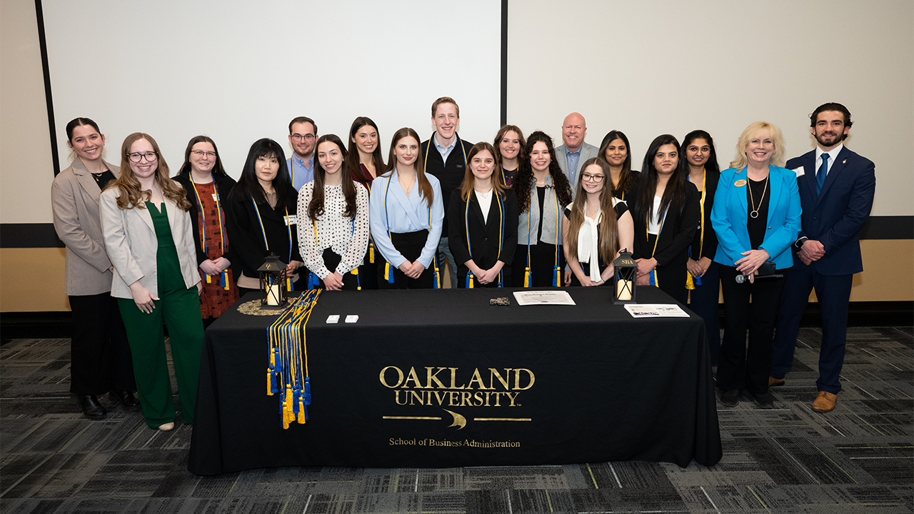 Beta Gamma Sigma Inductees
