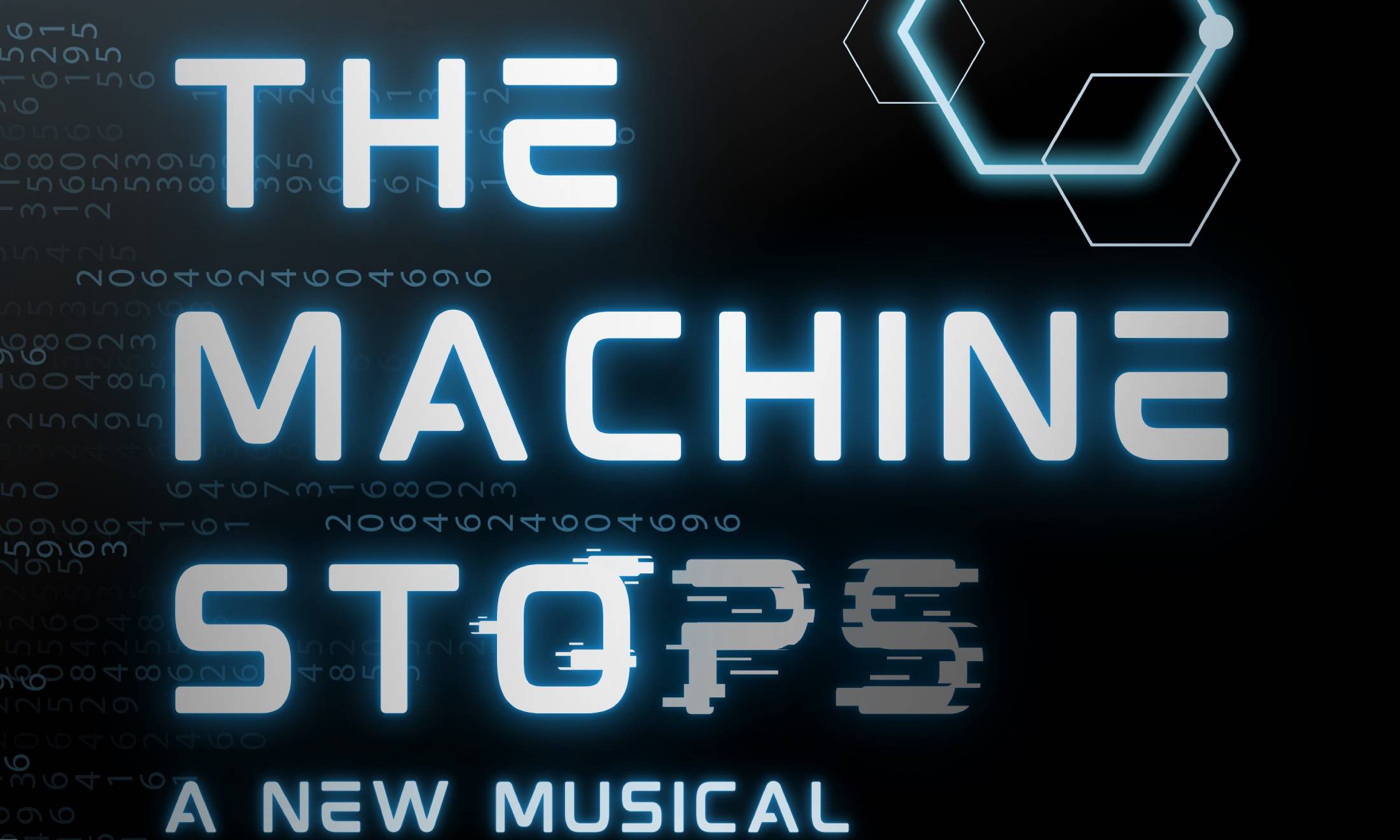 Machine Stops Poster with words 