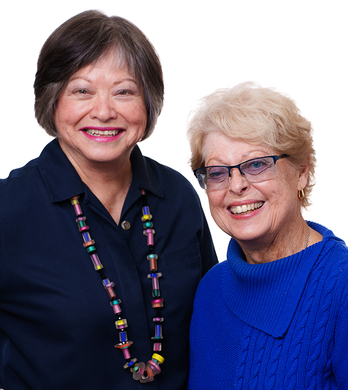 Gail Bagale and Kate Thoresen