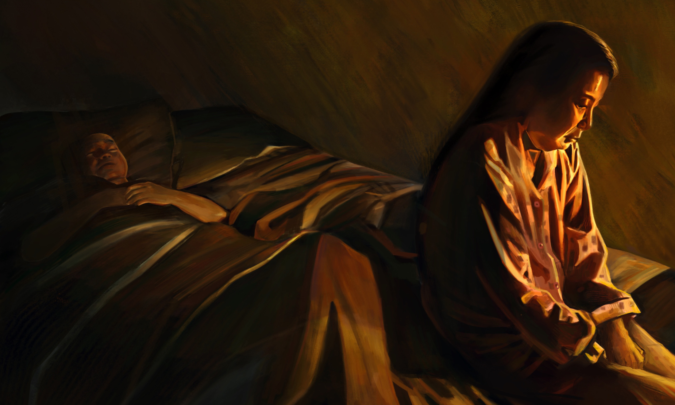 Painting by Thy Hoang