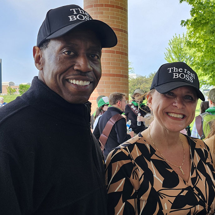 Glenn McIntosh and Lori Marsh