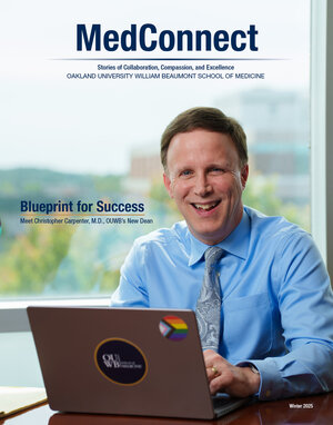 An image of the cover of the third issue of MedConnect
