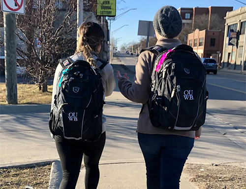 An image of OUWB students in Street Medicine
