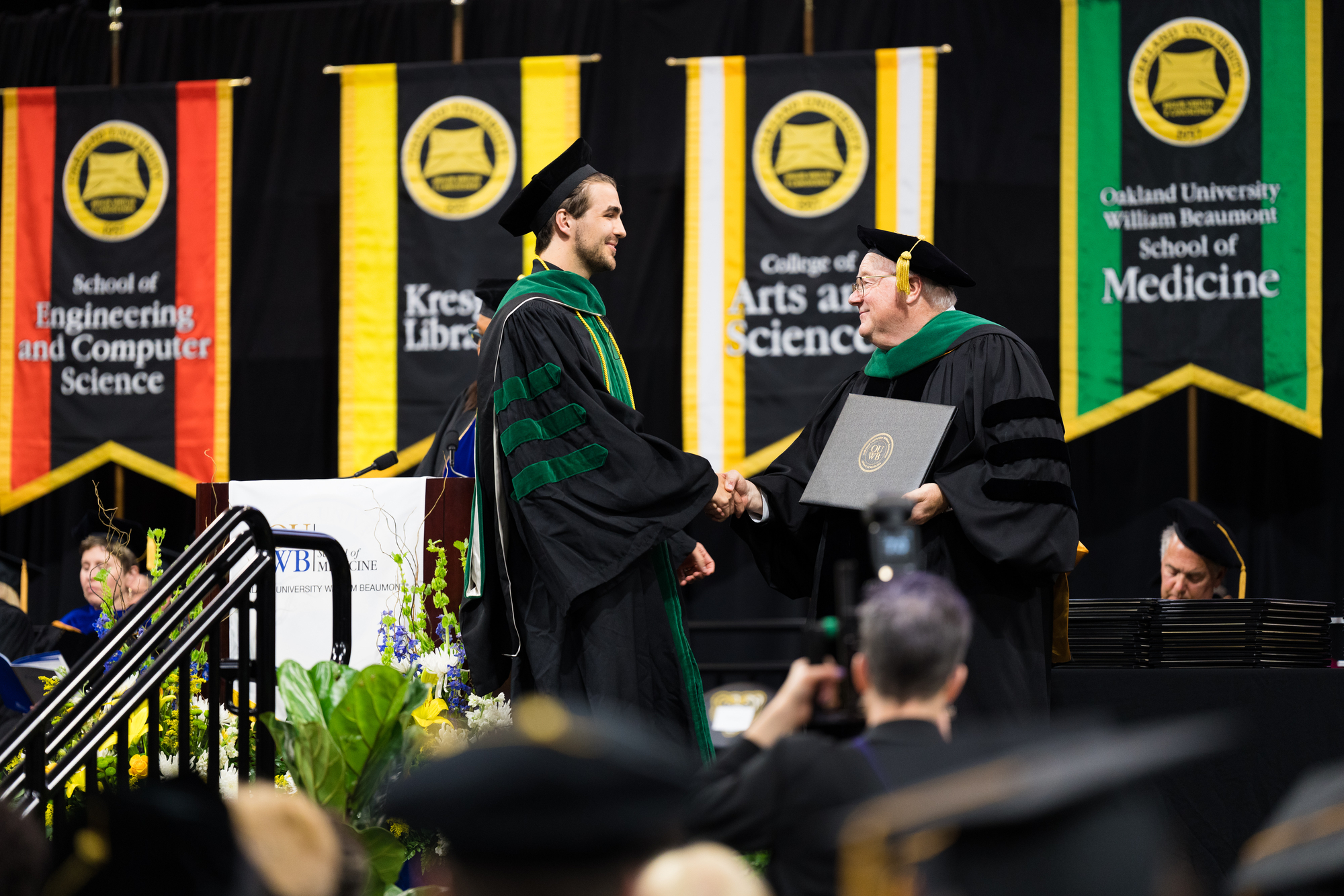 An image from the 2022 OUWB commencement