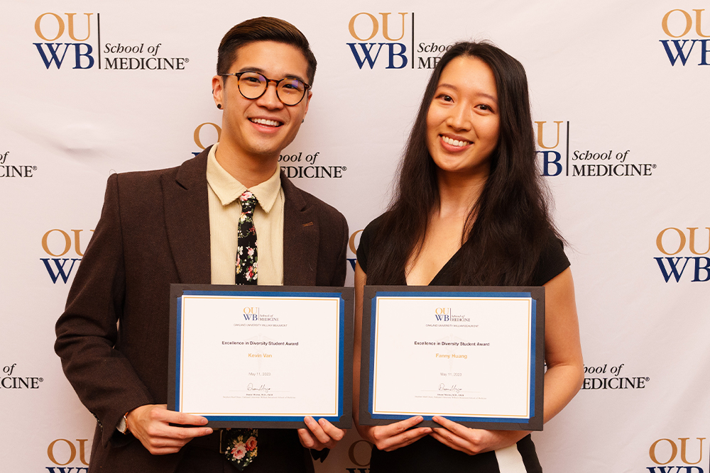 An image of the award recipients