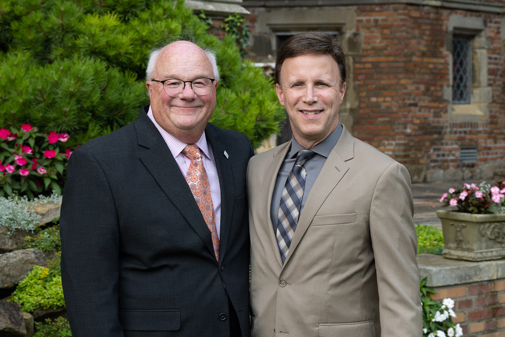 An image of Drs. Mezwa and Carpenter