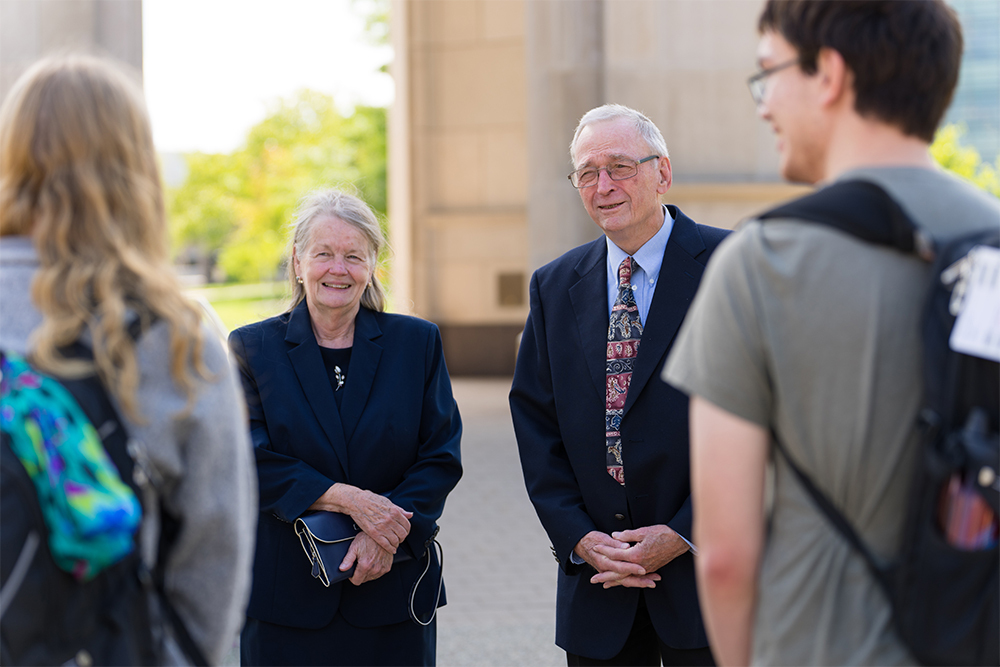 An image of Mr. and Mrs. Dearlove