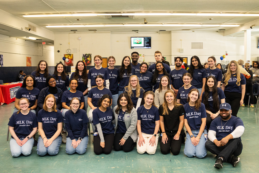 The OUWB cohort at the 2026 Chandler Park Health Fair