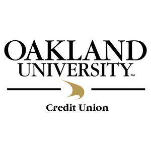 A logo for the Oakland University Credit Union