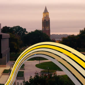 campus shot of Elliot tower